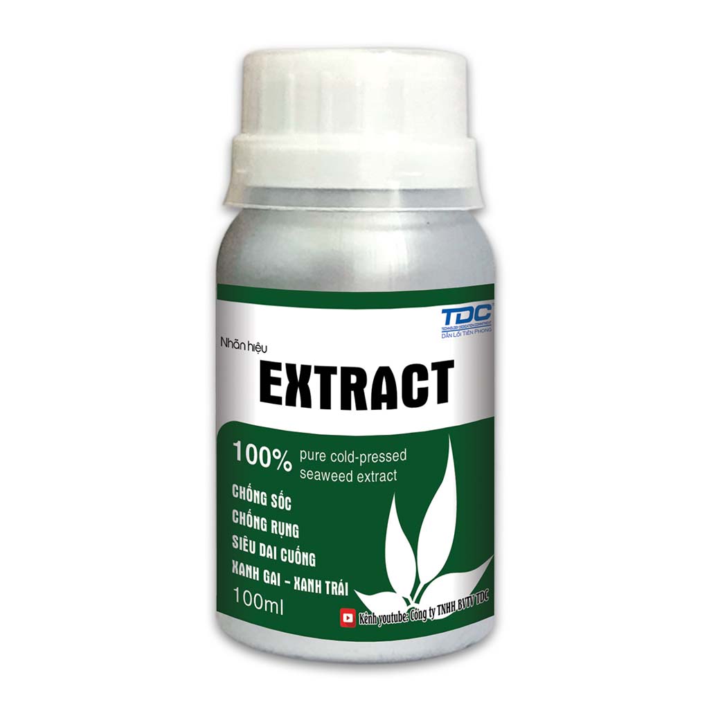 Extract TDC sử dụng trên bông sầu riêng