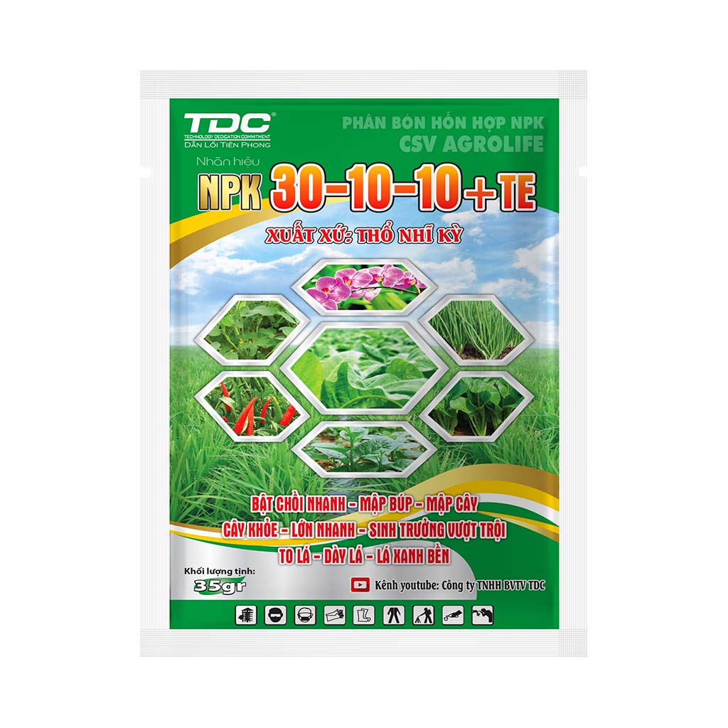 NPK 30-10-10+TE