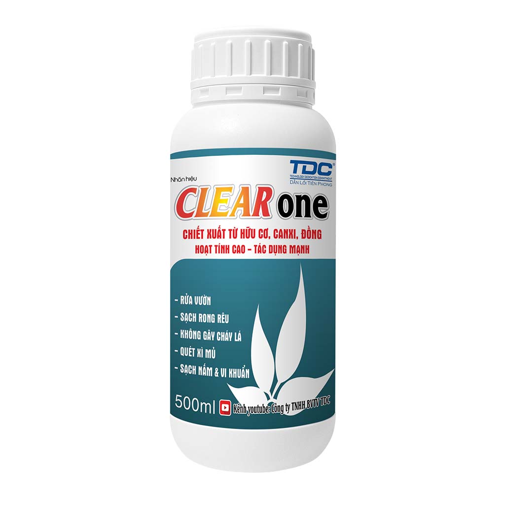 clear one tẩy rong rêu