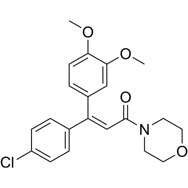 Công thức phân tử của Dimethomorph 