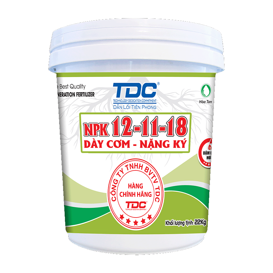 npk 12 11 18 lớn trái nặng kí