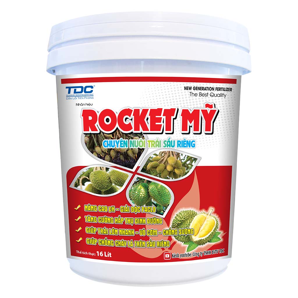 rocket mỹ chuyên nuôi trái sầu riêng